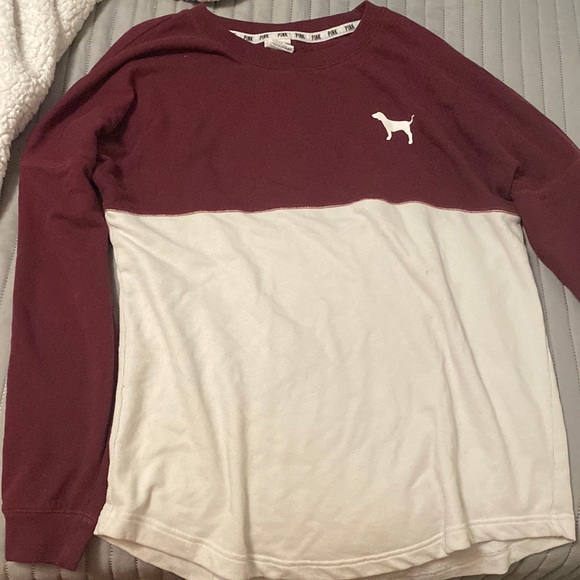 PINK Victoria's Secret Tops - Victoria’s secret Pinknation Long Sleeve Shirt